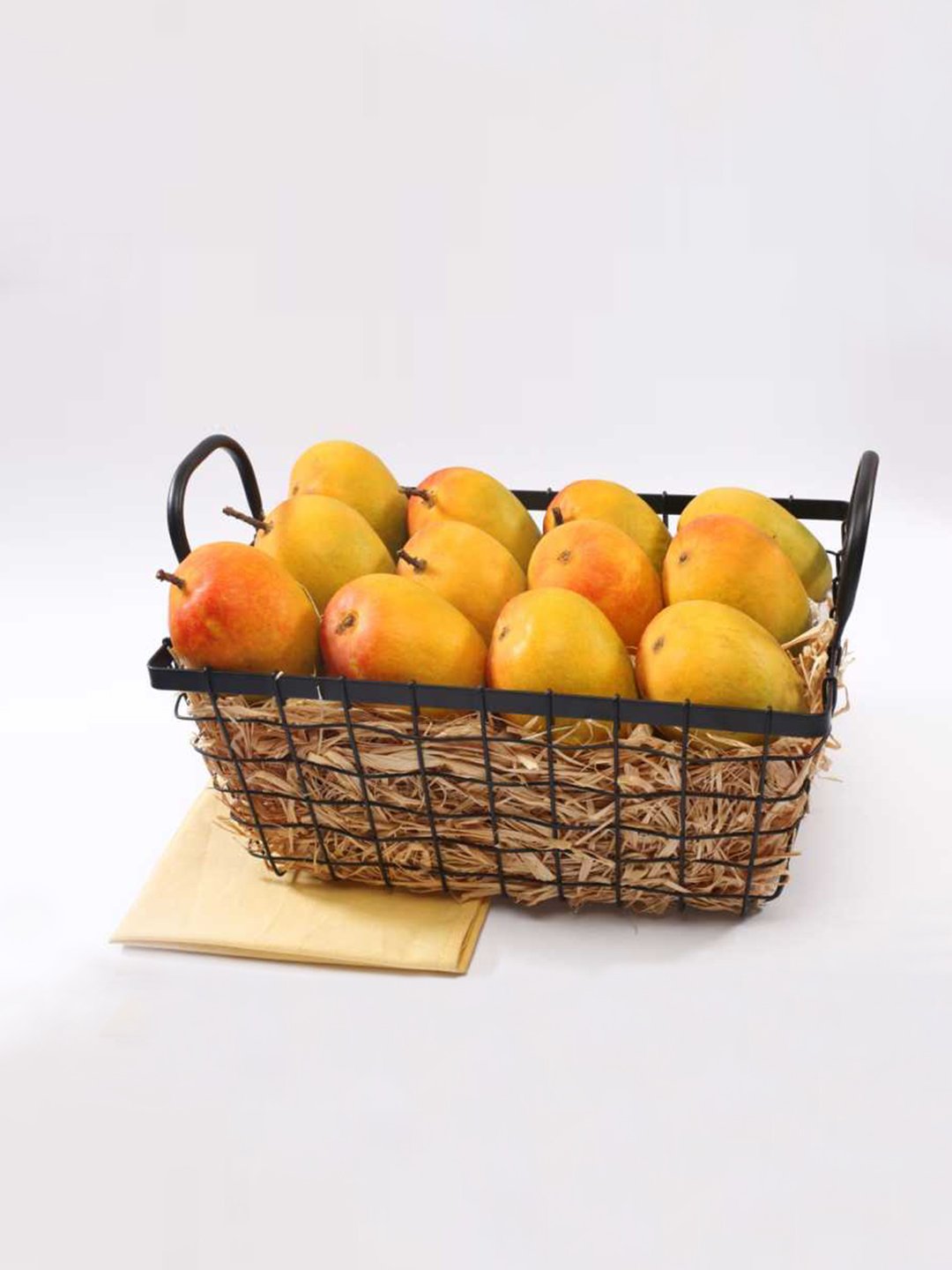 NATURALLYOURS Cedar Hollow Wire Storage Basket 1Pcs, – 34×23.5×15 cm